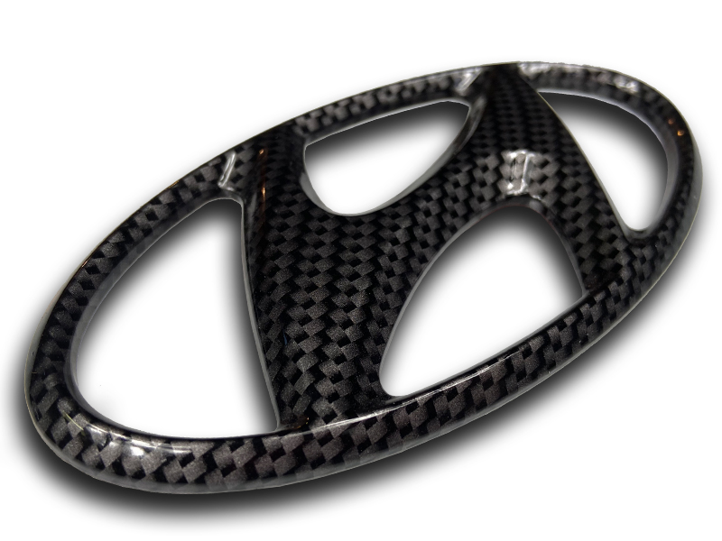 Carbon Fiber Hyundai Emblem